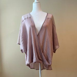 Hi/Lo Wrap Top